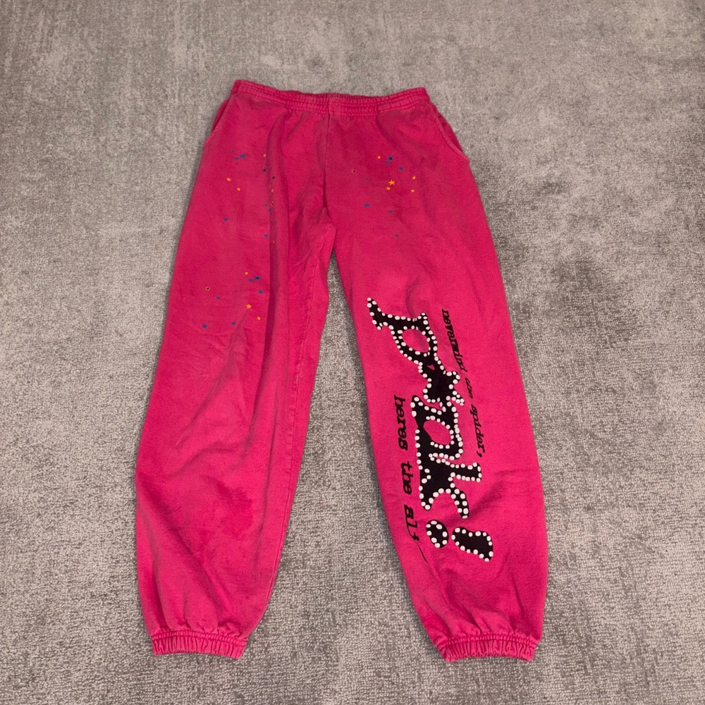 Spider WorldWide P*nk Sweatpants Pink Size Large